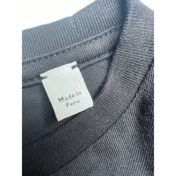 Vince Prima Cotton Midi Black Dress Size Small Sleeveless Round neck‎ - Picture 5 of 8